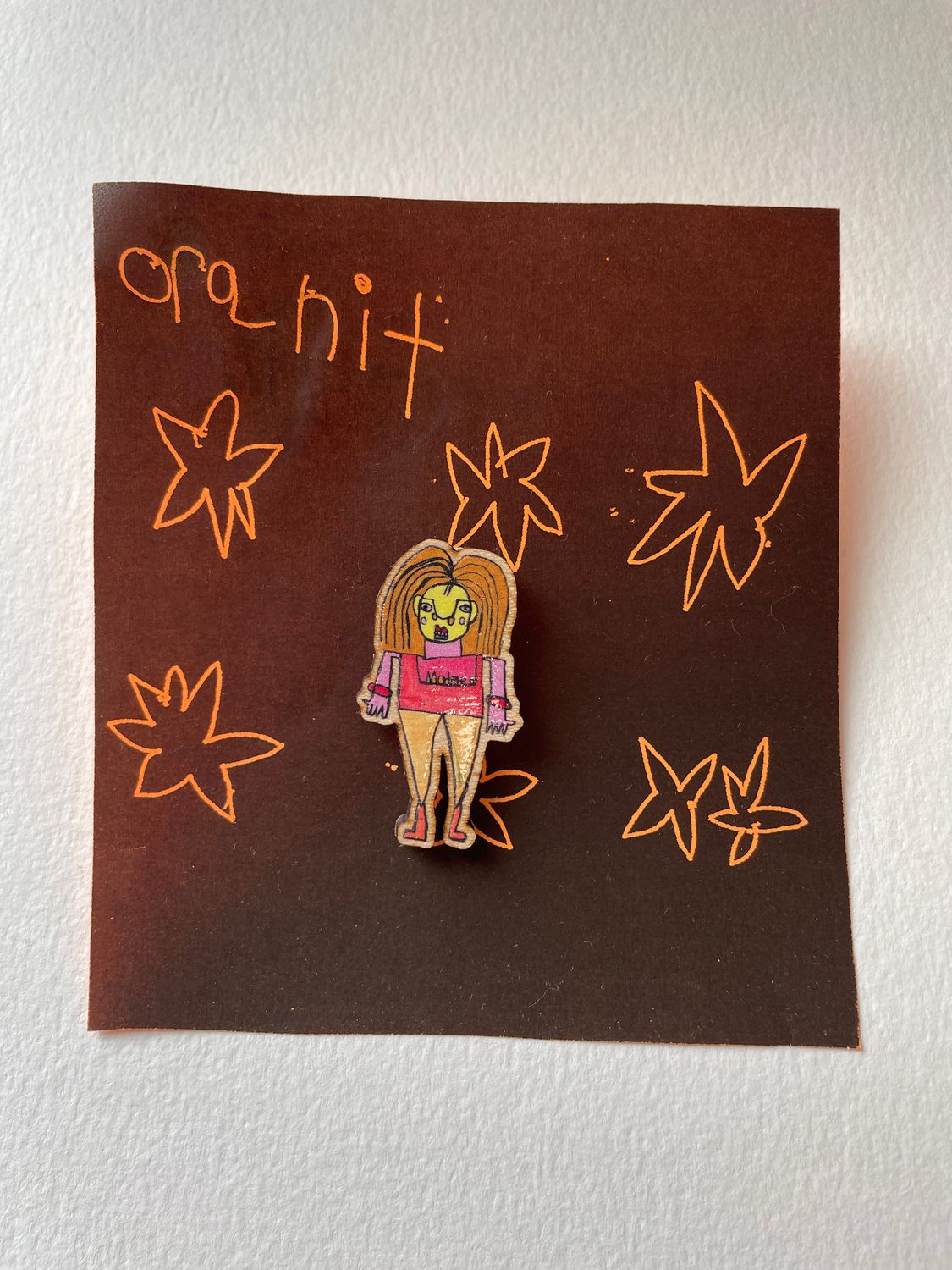 My Brother Louie pin, designed by Oranit Solomonov