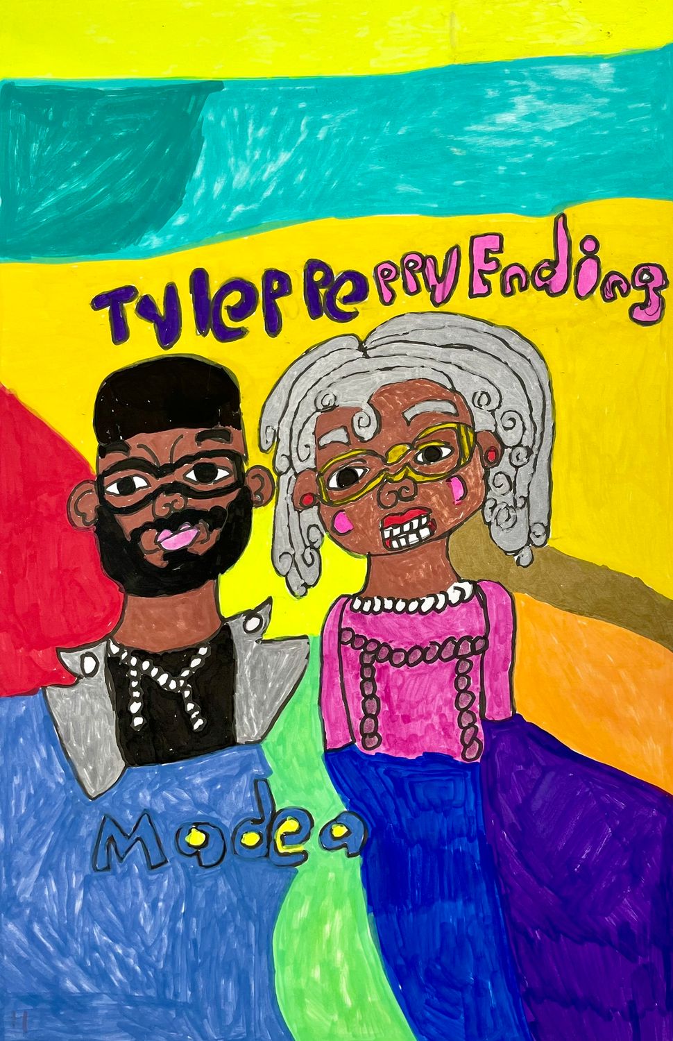 Tyler Perry and Madea by Aaliyah Bush