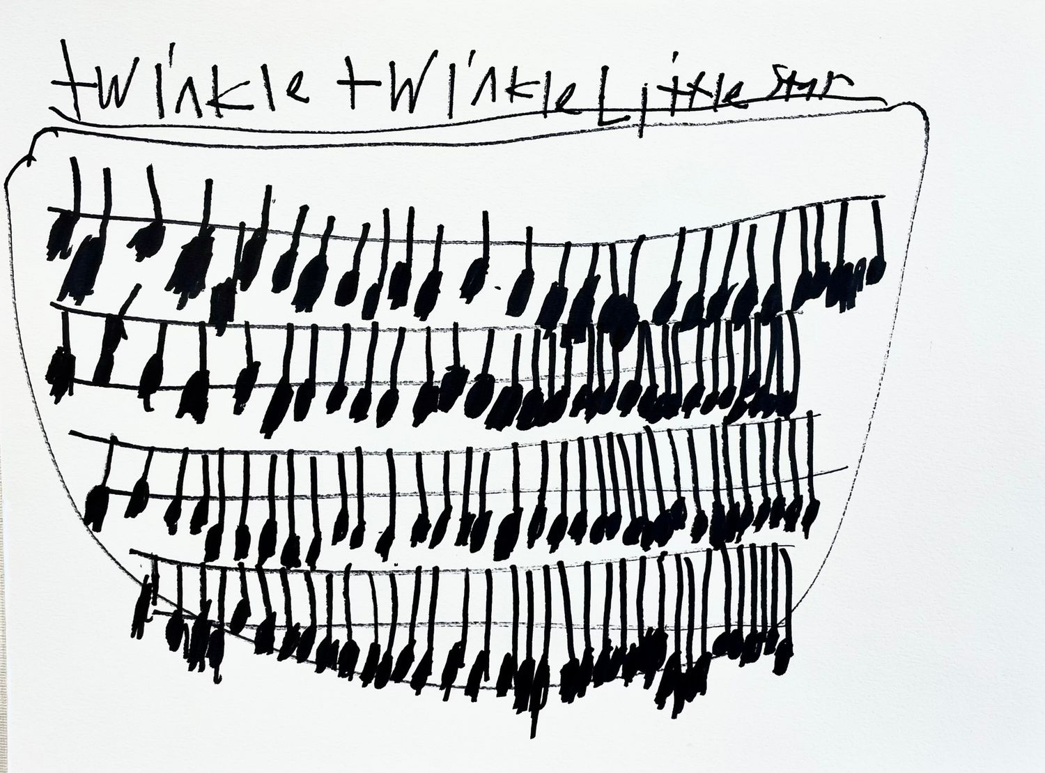 Twinkle Twinkle Little Star by Mick Hanes