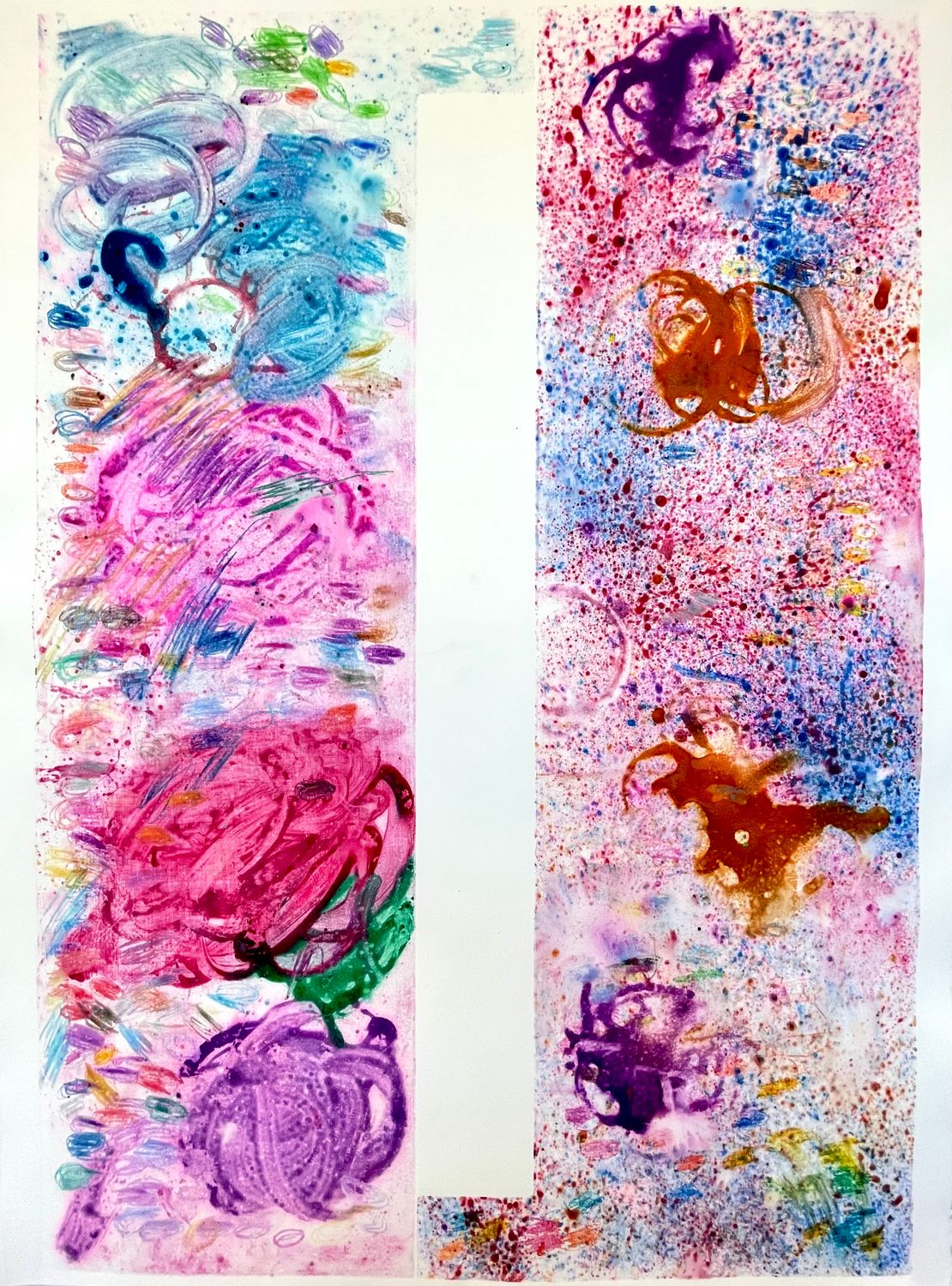 Blue Clouds and Purple Eggs by Agatha Biddle