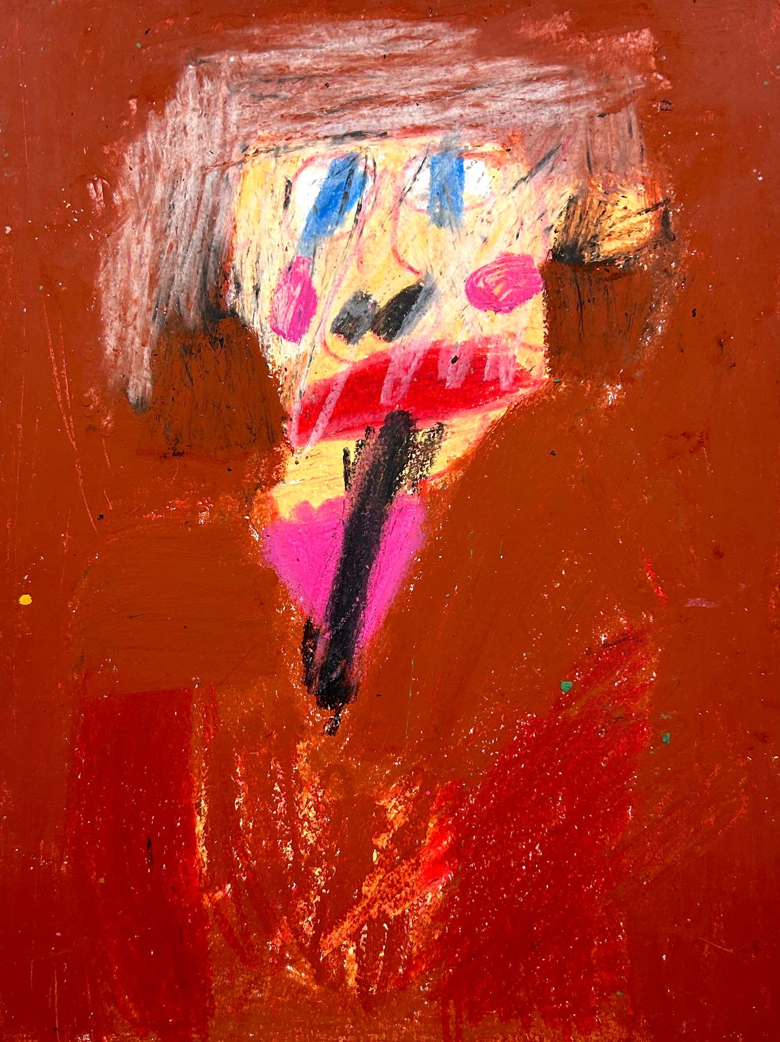 Woman with Blue Eyes by Clyde Henry