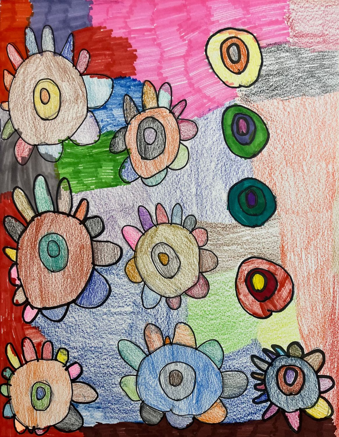 Flowers by Lillian Moseley