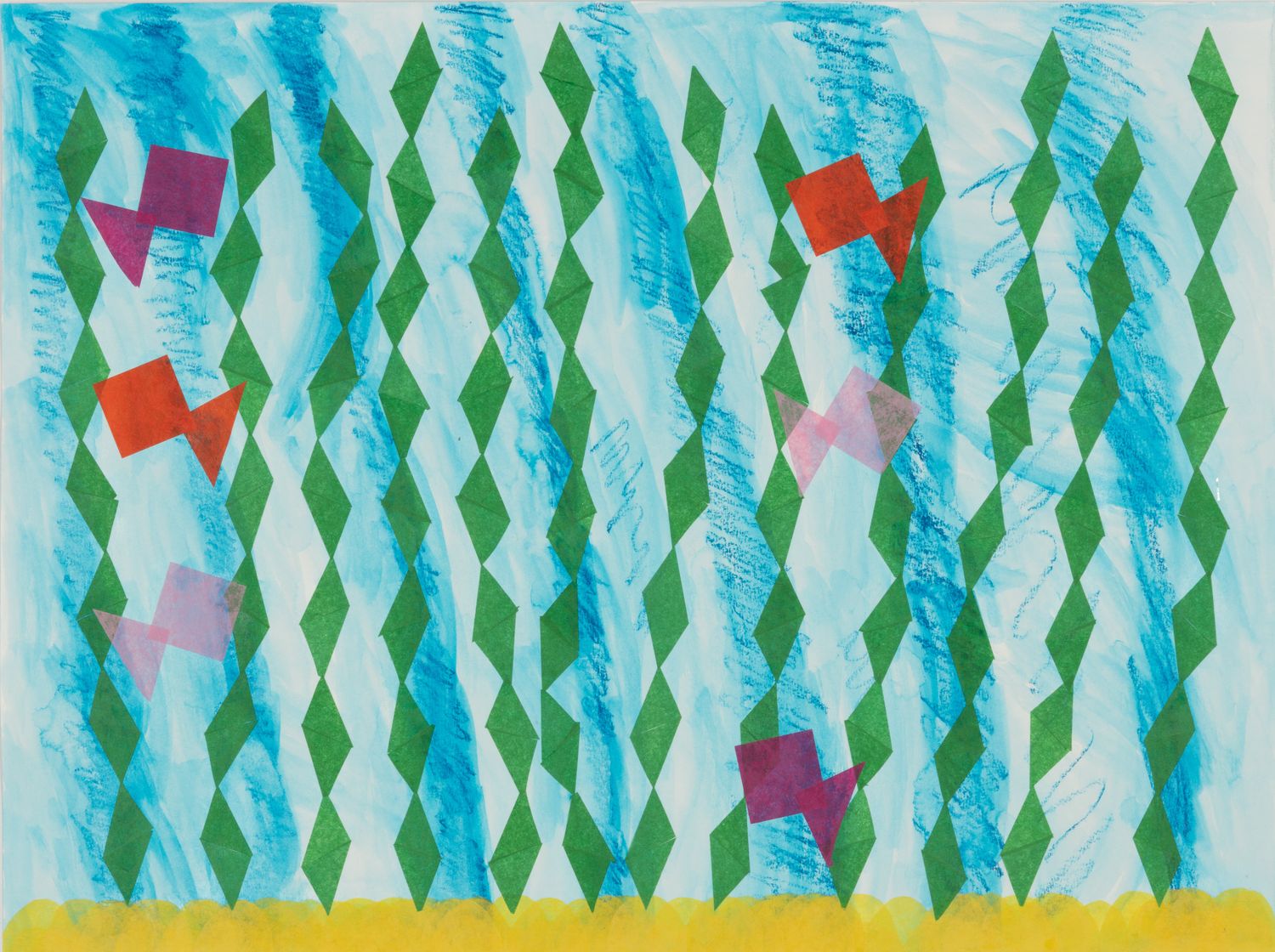 Fish Collage by Rebecca White