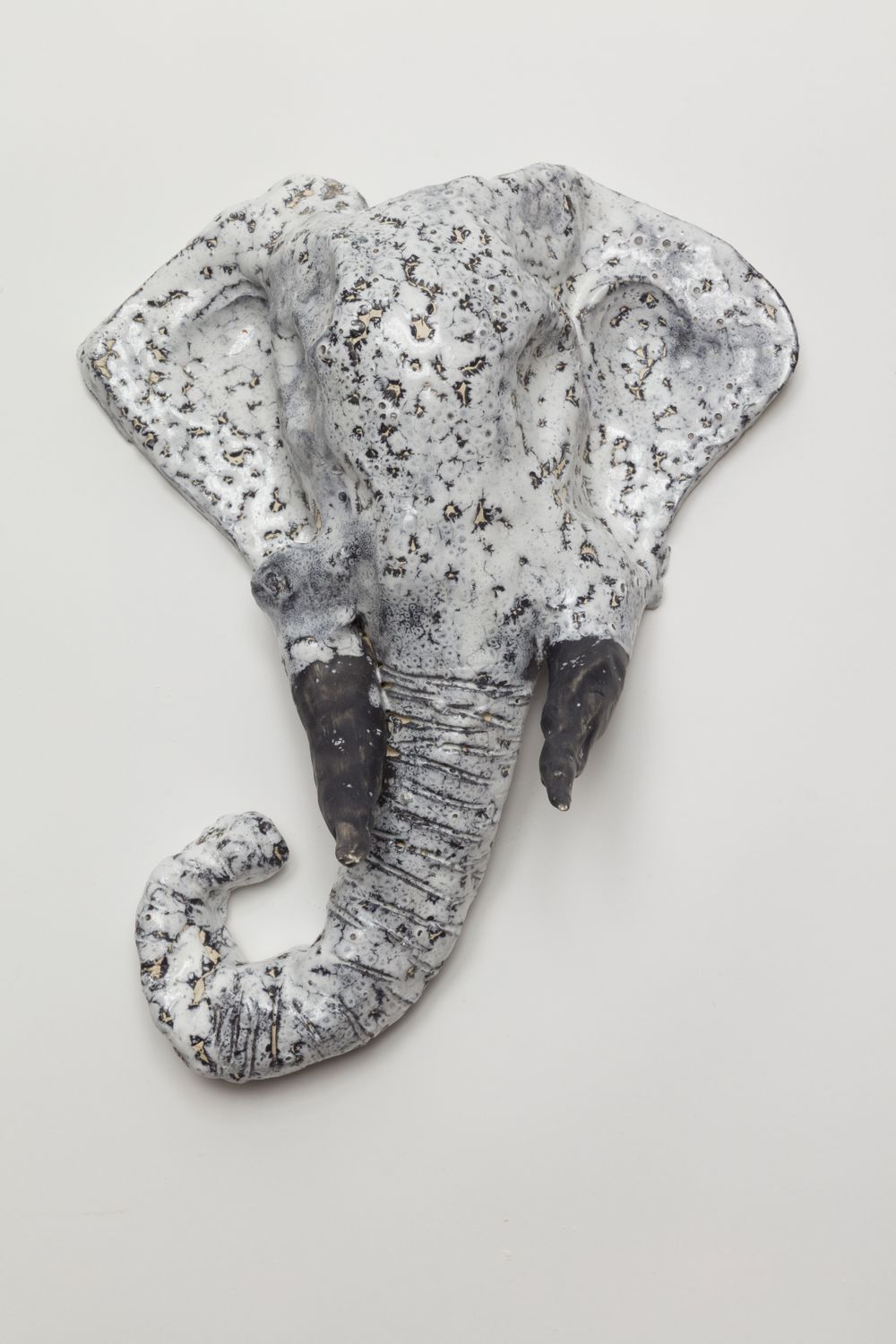 Elephant (white) by Clyde Henry