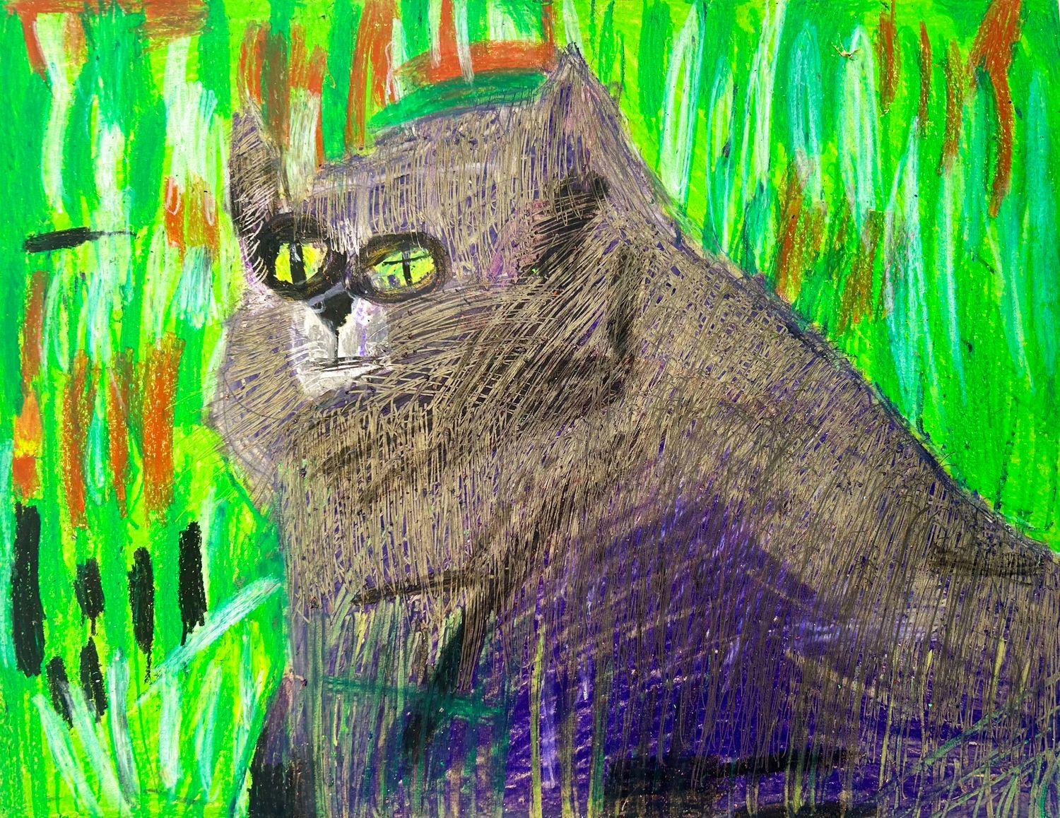 David (Black Cat) by Clyde Henry