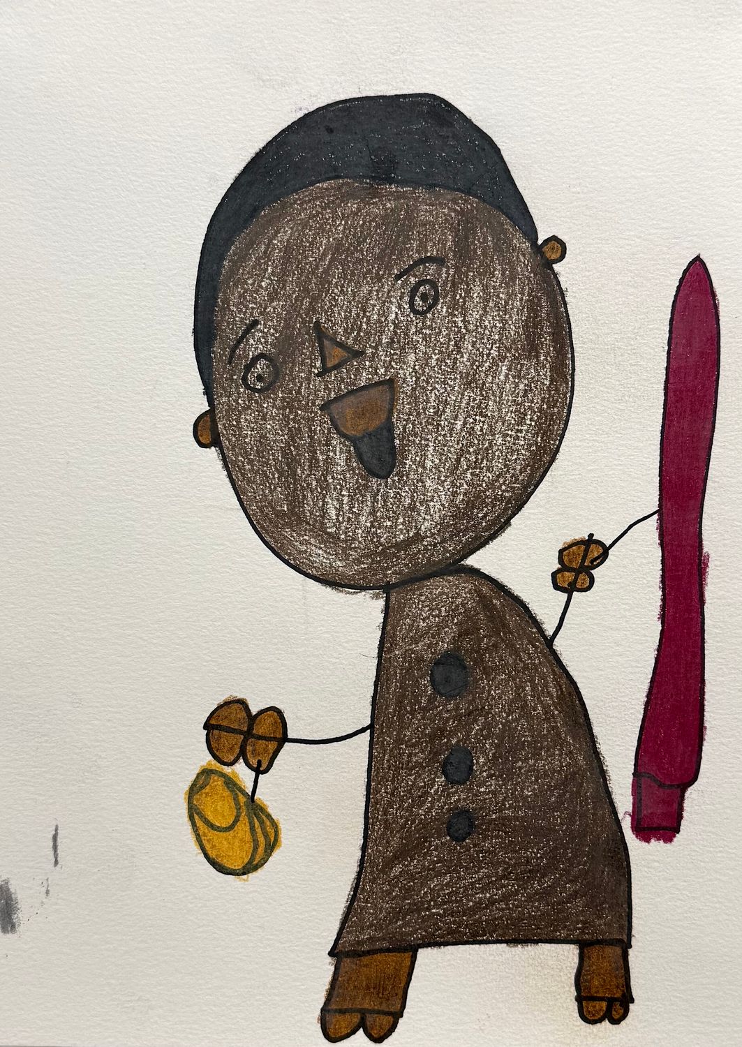 Boy with a Baseball Bat