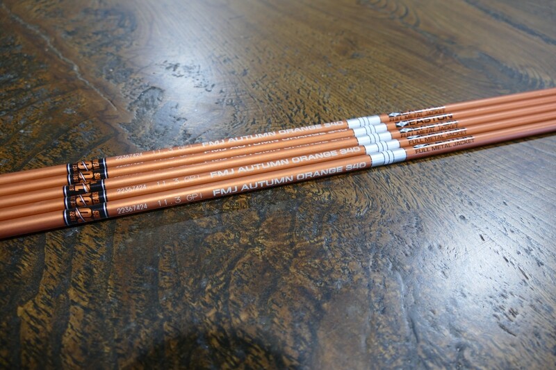 Easton FMJ Autumn Orange Shafts