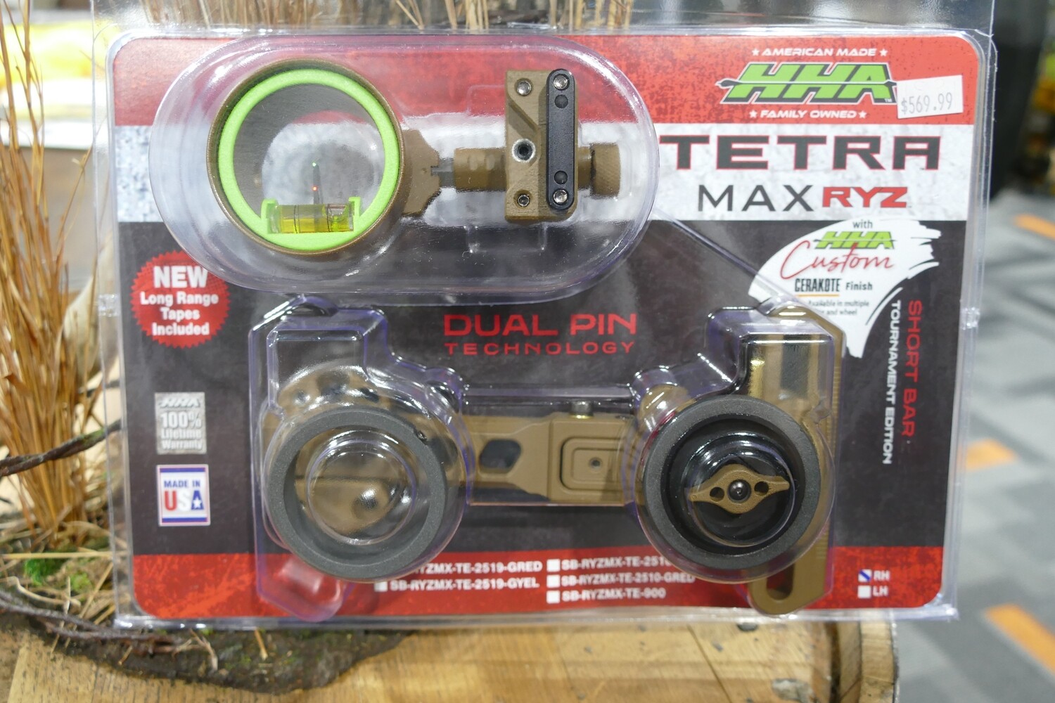 Hha Tetra Max Ryz 2519 Custom Cerakote Hickory
