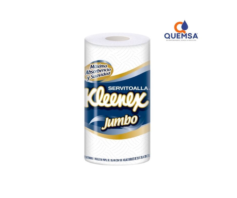 Servitoalla Kleenex® Jumbo 12 pzas con 100 hjs - Precio 1 caja