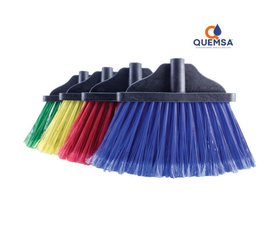 Escoba Tipo Abanico - Precio caja C/12 pzas