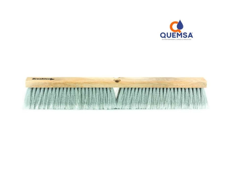 Cepillo p/pisos block madera de 18&quot; en PVC - Precio caja C/12 Pzas
