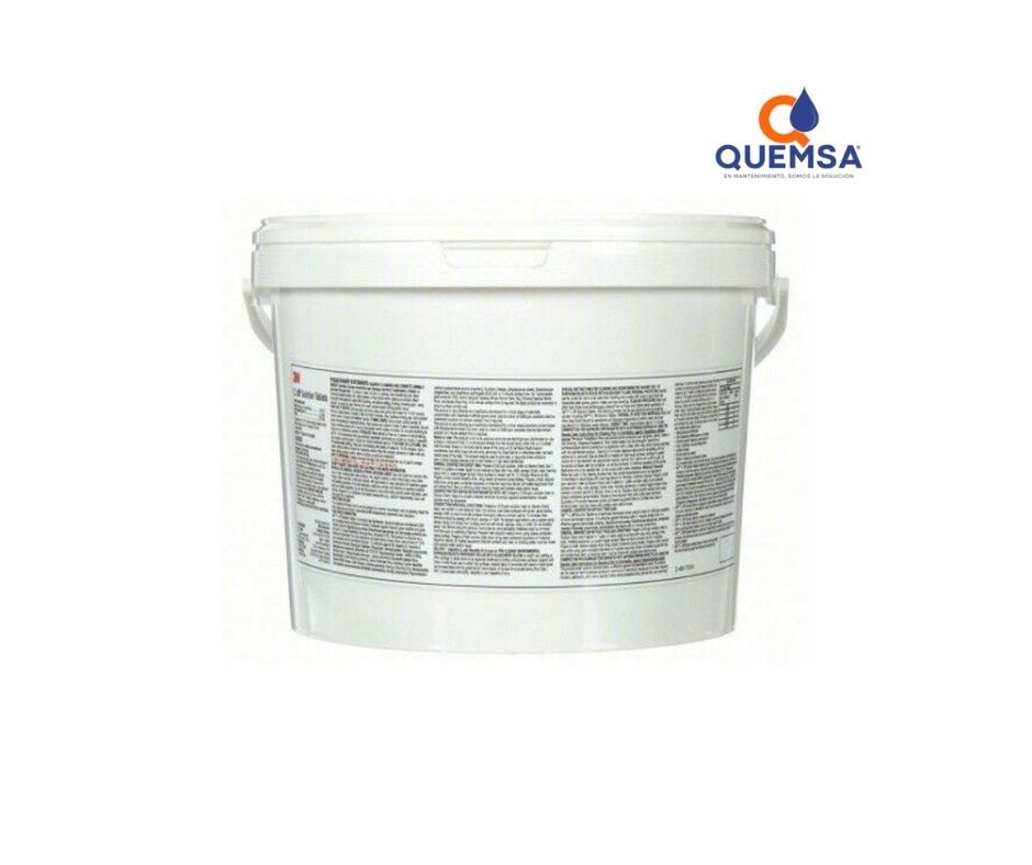 TABLETAS DESINFECTANTES EFERVECENTES 3M GALON 140 PZAS - Precio 1 Cubeta