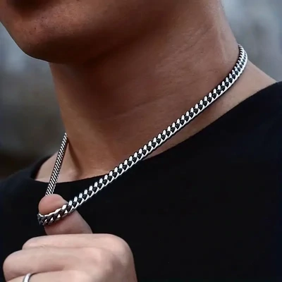 Modern Titanium Steel Necklace