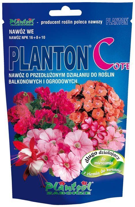 Planton® C Cote nawóz o przedłużonym działaniu do roślin balkonowych o ogrodowych
