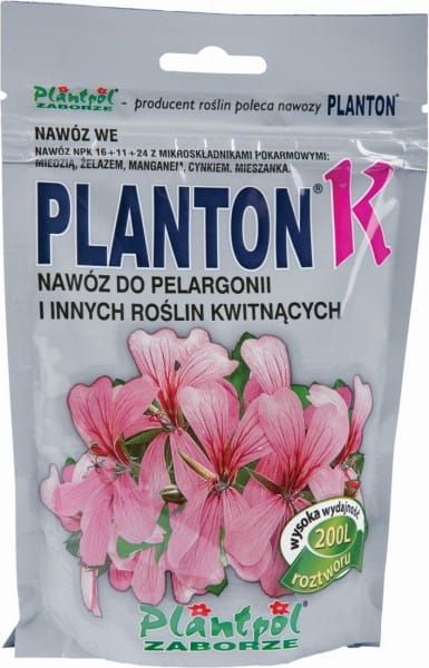 Planton® K nawóz do Pelargonii i innych roślin kwitnących