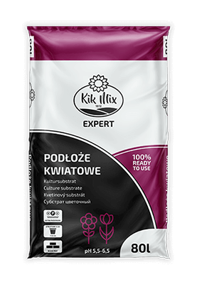 Ziemia Kik mix Expert podłoże kwiatowe 80L