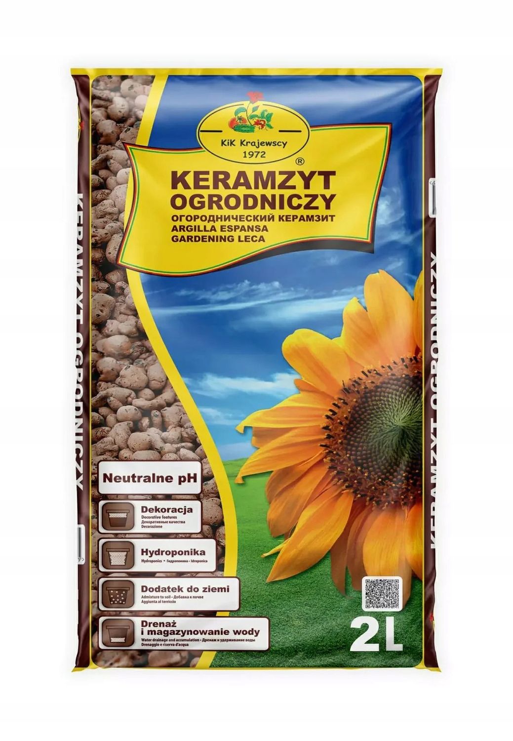 Keramzyt ogrodniczy 2L