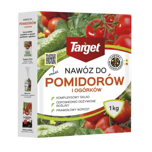 Nawóz ekologiczny do pomidorów, ogórków i ziół Target 1kg