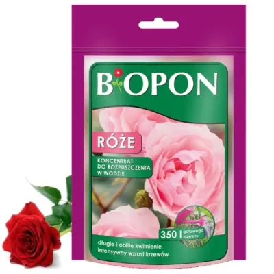 Biopon - koncentrat nawóz rozpuszczalny odżywka do róż 350g