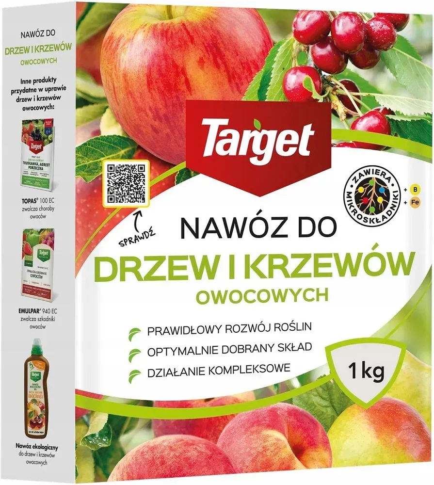 Nawóz do Drzew i krzewów owocowych z mikroskładnikami Target 1kg