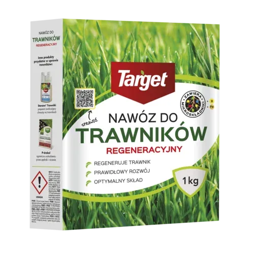 Nawóz granulowany do trawników regeneracyjny Target 1kg