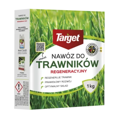 Nawóz granulowany do trawników regeneracyjny Target 1kg