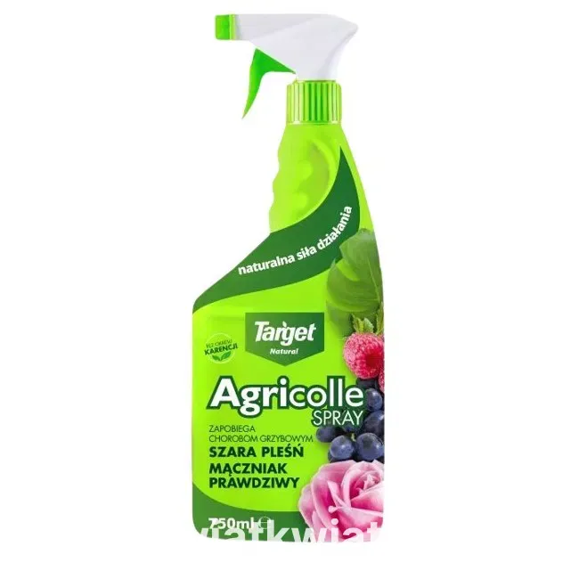 Agricolle Spray chroni przed mączniakiem prawdziwym i szarą pleśnią Target 750 ml