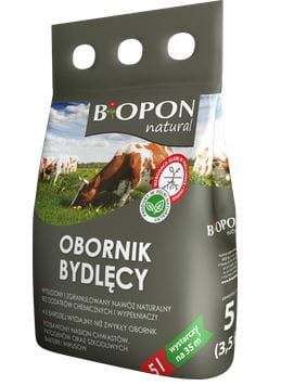 Biopon natural - Obornik granulowany bydlęcy 5L