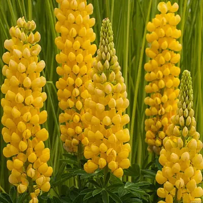 Łubin &#39;West Country™ Desert Sun&#39; Lupinus