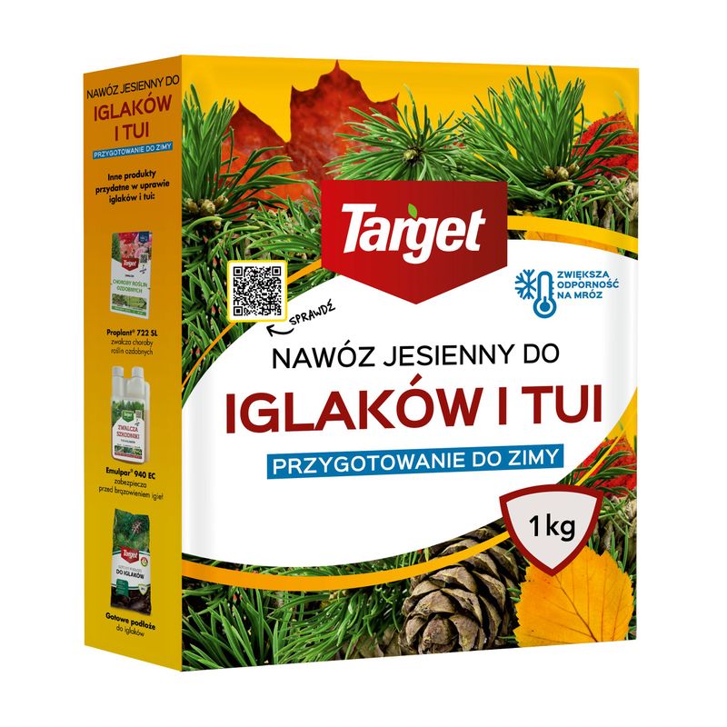 Nawóz jesienny do iglaków Target 1kg