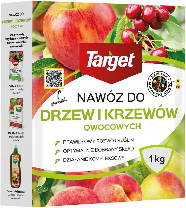 Nawóz do Drzew i krzewów owocowych z mikroskładnikami Target 1kg