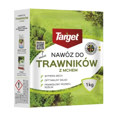 Nawóz do trawników z mchem Target 1kg