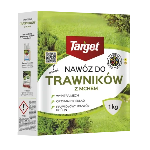 Nawóz do trawników z mchem Target 1kg