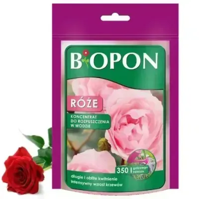 Biopon - koncentrat nawóz rozpuszczalny odżywka do róż 350g