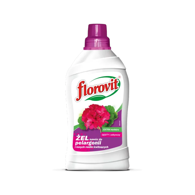 Nawóz Żel do pelargoni i innych kwitnących Florovit 800g