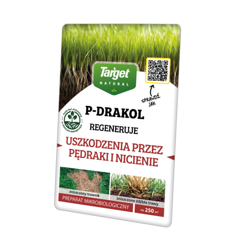 P-Drakol na trawnik stymuluje procesy regeneracji - 20g Target