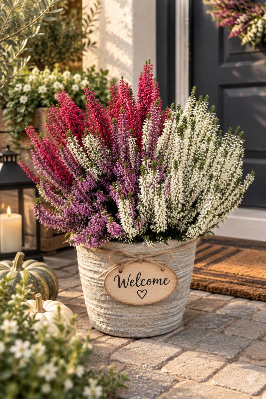 Wrzos kolorowy Beauty Ladies® Trio Red-Lila-White Calluna vulgaris