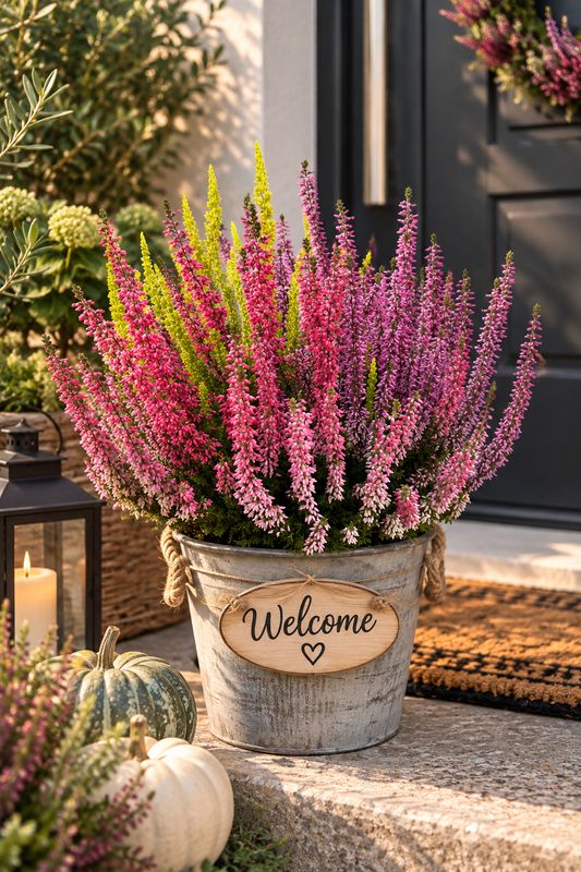 Kompozycja Wrzosowa Beauty Ladies® Trio Red-Lila-Yellow Calluna vulgaris