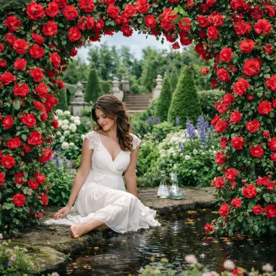 Róża pnąca pachnąca Scented Climbing Garden Beauties® 'Red' Rosa