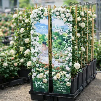 Róża pnąca pachnąca Scented Climbing Garden Beauties® 'White' Rosa