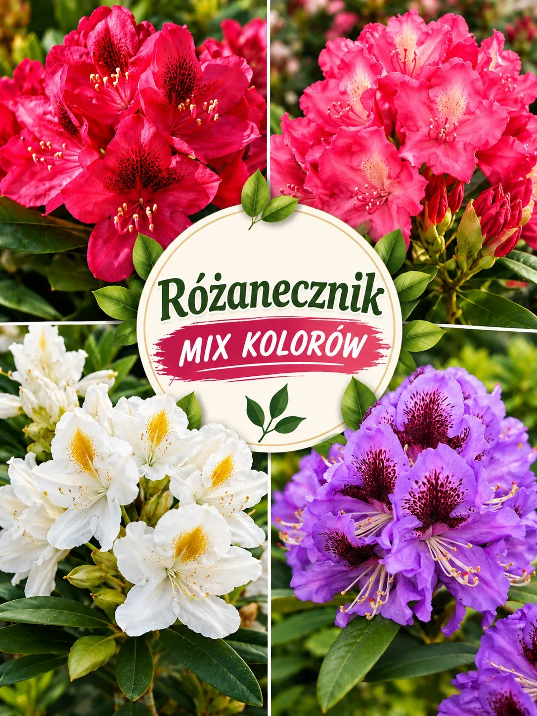 Rododendron Różanecznik mix Rhododendron