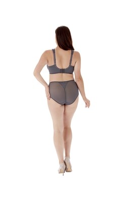 Berlei Beauty Everyday B521-DGY Women's Dark Grey Lace Non-Padded