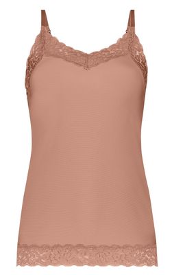 Ten Cate Secrets spaghetti top kant pink nut