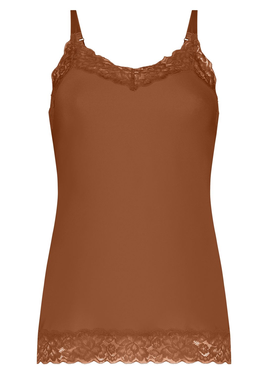 Ten Cate Secrets spaghetti top kant pecan