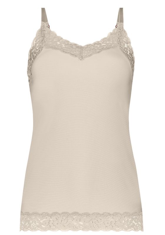 Ten Cate Secrets spaghetti top kant almond