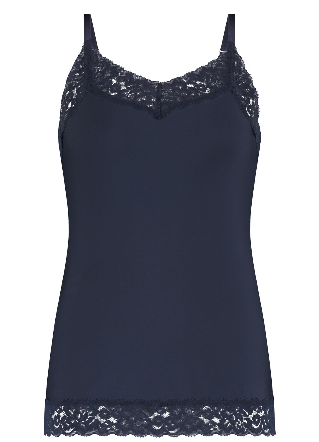 Ten Cate Secrets spaghetti top kant dark navy