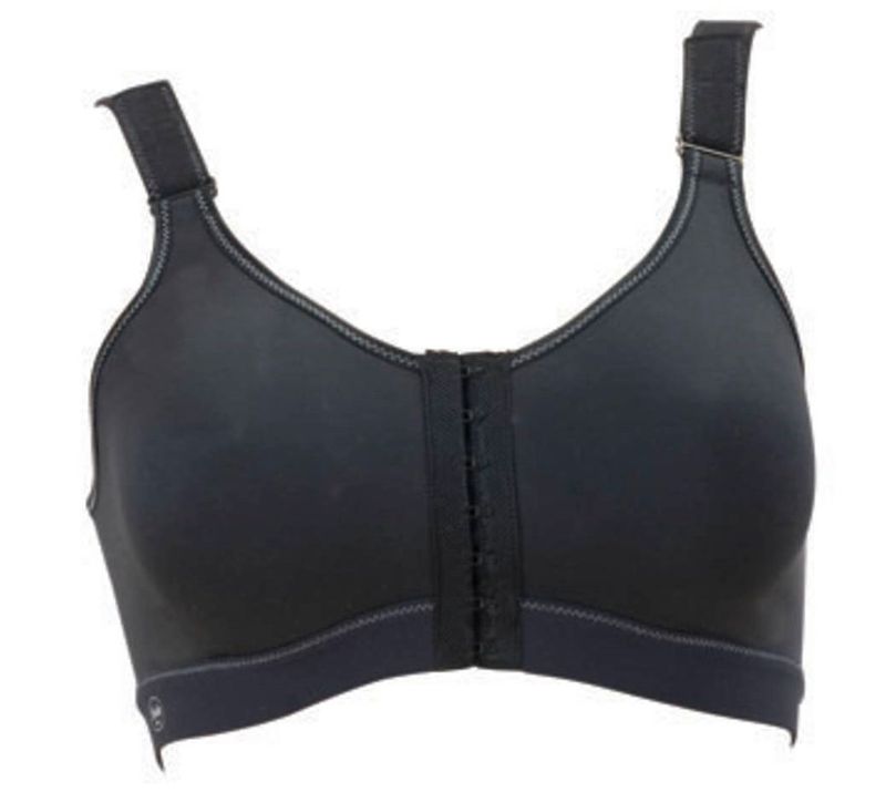 Anita Frontline open sport bh zwart