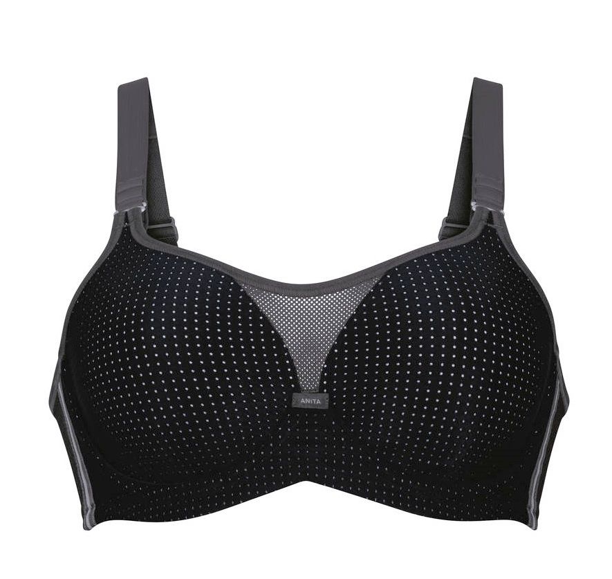 Anita Performance wireX sport bh met beugel zwart