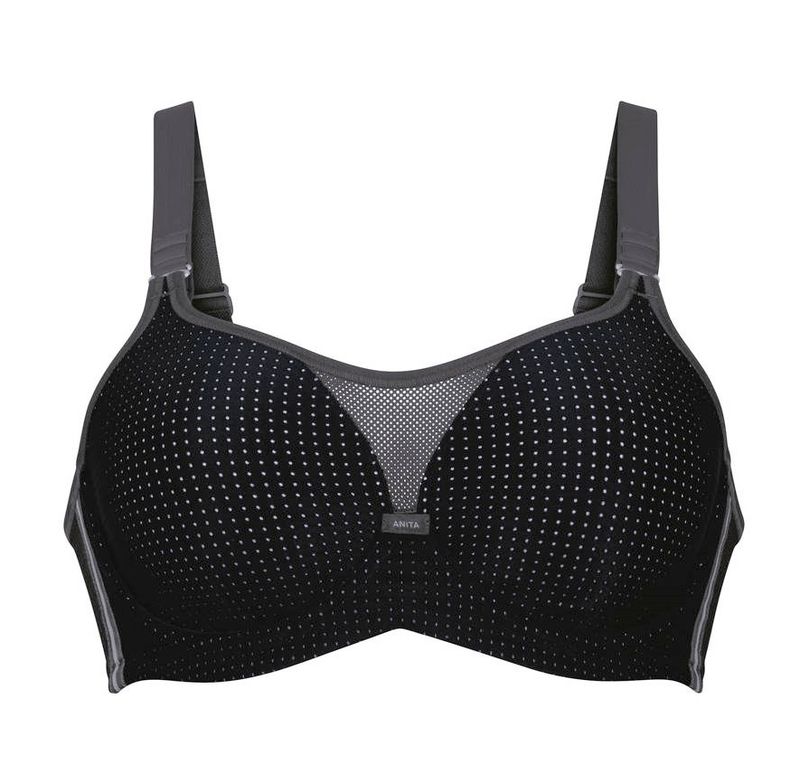 Anita Performance wireX sport bh met beugel zwart