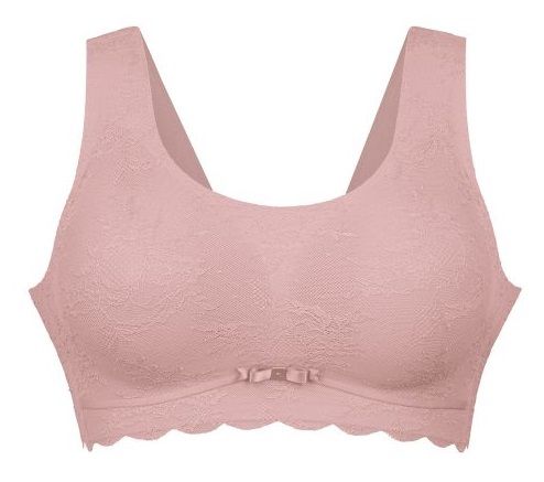Anita Essential Lace bralette rosewood